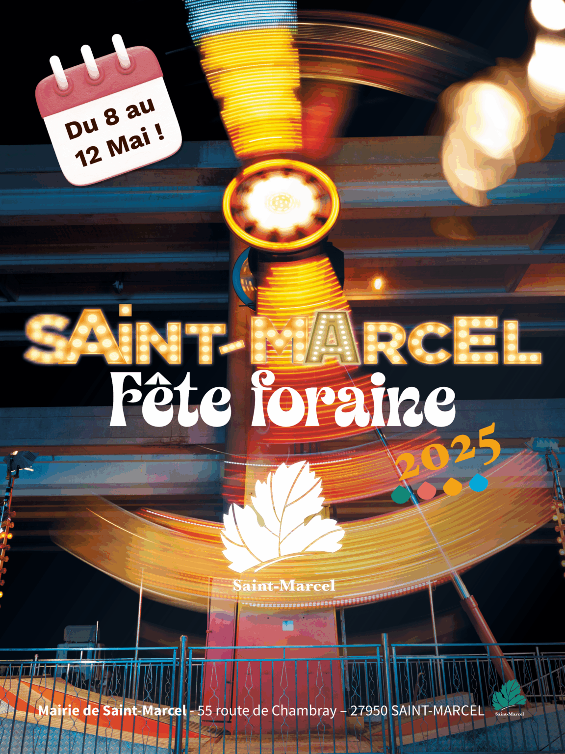 FETE FORAINE 2025 Affiche BAO